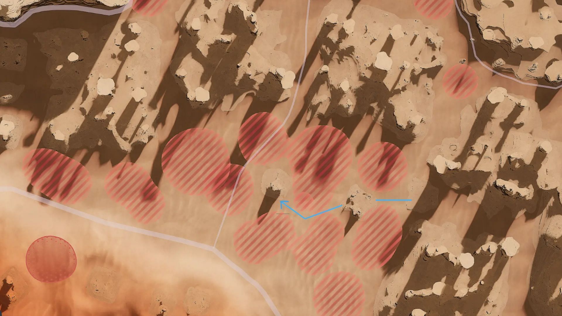 Access Tuco's stash through this route (Image via Funcom)